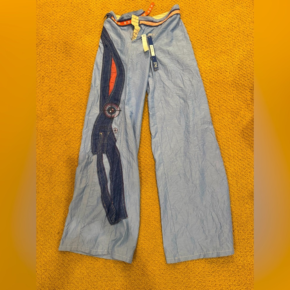 OHDD save the queen Italian designer parachute pants size small / 36 / size 2/4